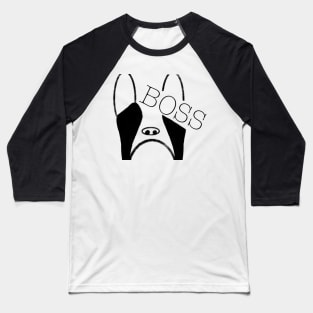 BOSS Boston Terrier Shirt Baseball T-Shirt